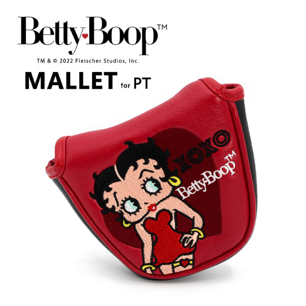 Betty Boop(TM)ベティ ブープ パターカバー マレットタイプ OHC0015 PT用ヘッドカバー