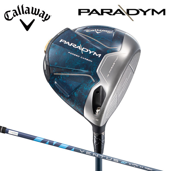 Callaway (キャロウェイ)PARADYM(パラダイム) ドライバーVENTUS TR 5 for Callaway カーボンシャフト