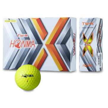 本間ゴルフホンマ TW-X ツアーワールド ゴルフボール【1ダース（12球入り）】【TOUR WORLD】HONMA【あす楽】