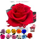 母の日プレゼント 還暦祝い 赤い薔薇 1輪ローズ 60歳 誕生日 記念日 御祝 彼女へのプレゼント フラワーギフト Red Rose 枯れないお花 プリザーブド...