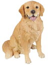 犬の置物 ガーデニング ガーデンオーナメント 置物 オブジェ インテリア かわいい 雑貨 樹脂 いぬ ドッグ DOG 動物 ディスプレイ 【 レトリバー B 】