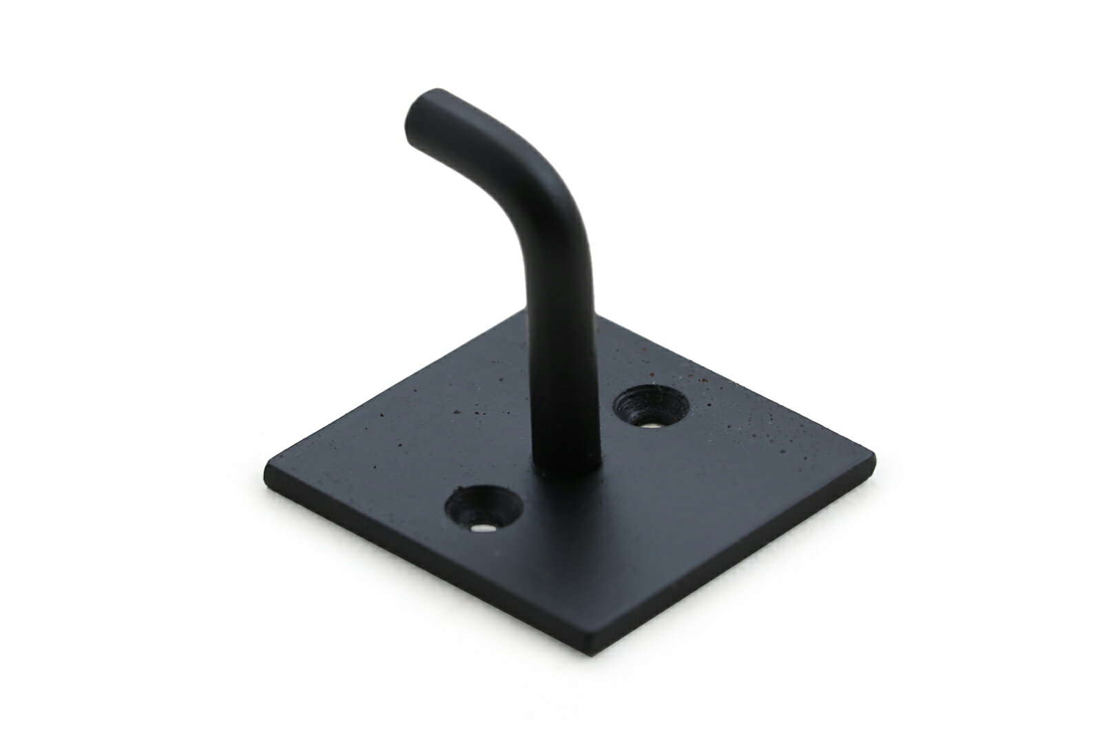 ruskeaルスケア　ハンドメイド　アイアンのウォールフック　Sサイズ【アイアン スチール レトロ ビンテージ アンティーク ブラック モノクロ 鉄 タオルハンガー フック ウォールフック 北欧】のサムネイル