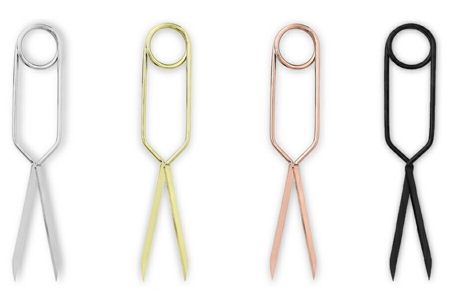 【在庫限り】【再入荷なし】 NOMESSノメス 曲げ鋼のはさみ Lサイズ ハンドメイド【北欧雑貨 伝統的 文房具 モダン モノトーン ギフト おしゃれ】