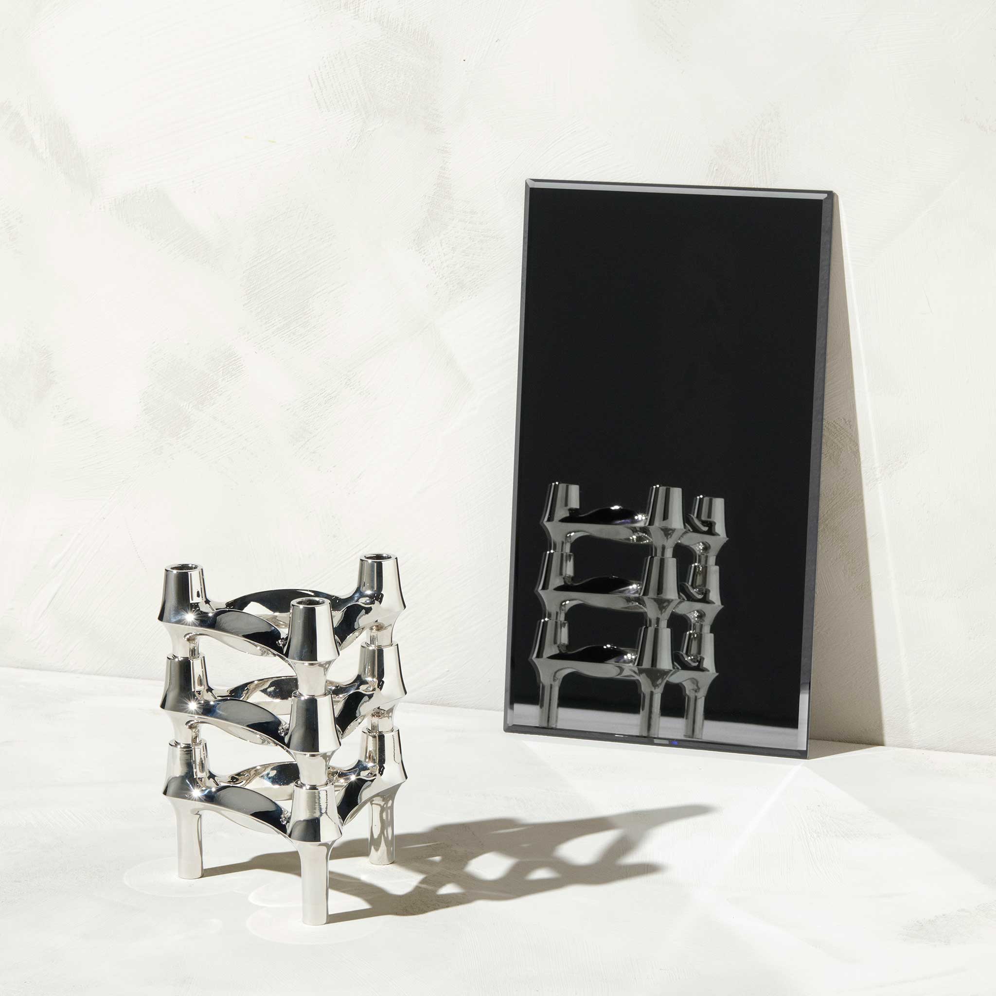 Stoff Nagel ストッフ ナゲル BMF キャンドルホルダー クローム 3個セット 正規品 オリジナル品 北欧 キャンドルスタンド インテリア雑貨 小物 置物 デコレーション デンマークデザイン オブジェ ミッドセンチュリーモダン おしゃれ [2]