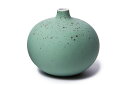 【在庫限り】【再入荷なし】 LINDFORMリンドフォーム フラワーベース / 一輪挿し BARI マットグリーン Sサイズ【北欧雑貨 花瓶 ハンドメイド 陶器 陶磁器 リビング雑貨 置物 小物】