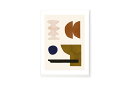 The Poster Club アートポスター 30×40cm Shapescape 09 ポスタークラブ 北欧雑貨 デンマーク製 アートプリント 送料無料 イ...
