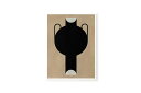 The Poster Club アートポスター 30×40cm Silhouette Of A Vase 07 ポスタークラブ 北欧雑貨 デンマーク製 アートプ...