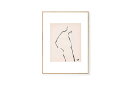 【在庫限り】【再入荷なし】THE POSTER CLUB × Lena Wigers ポスター/アートプリント 30×40cm Silhouette 01【アー...