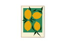 The Poster Club アートポスター 30×40cm Green Lemon ポスタークラブ 北欧雑貨 デンマーク製 アートプリント インテリア おし...