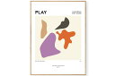 【在庫限り】【再入荷なし】THE POSTER CLUB × Lucrecia Rey Caro ポスター/アートプリント 70×100cm Play【アート ...