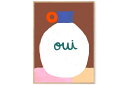 【在庫限り】【再入荷なし】THE POSTER CLUB × Matias Larrain ポスター/アートプリント 70×100cm Vase Oui【アート...
