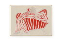 The Poster Club アートポスター 30×40cm Red Chair ポスタークラブ 北欧雑貨 デンマーク製 アートプリント 送料無料 インテリア...
