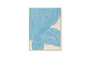 The Poster Club アートポスター 30×40cm The Line ? Blue ポスタークラブ 北欧雑貨 デンマーク製 アートプリント 送料無料...