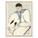 The Poster Club アートポスター 30×40cm Man and Dog ポスタークラブ 北欧雑貨 デンマーク製 アートプリント インテリア おし...