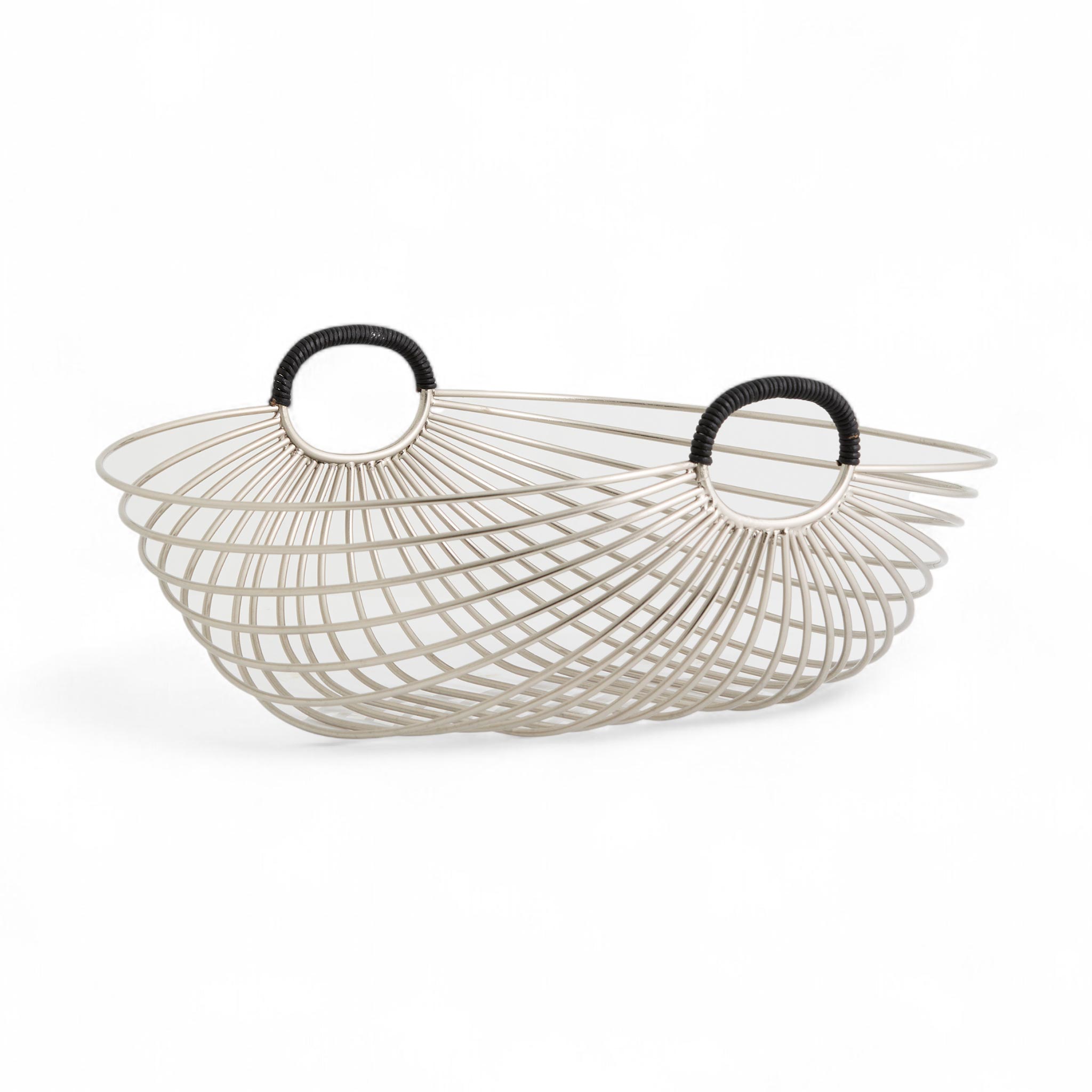 NORDAL シンプルでミニマルなデザインのクローム仕上げのバスケット JAIPUR 北欧雑貨 かご バスケット ボウル トレイ インテリア モダン 収納 アクセサリー ナチュラル おしゃれ キッチン リビング シンプル 北欧インテリア 雑貨 ノルダル