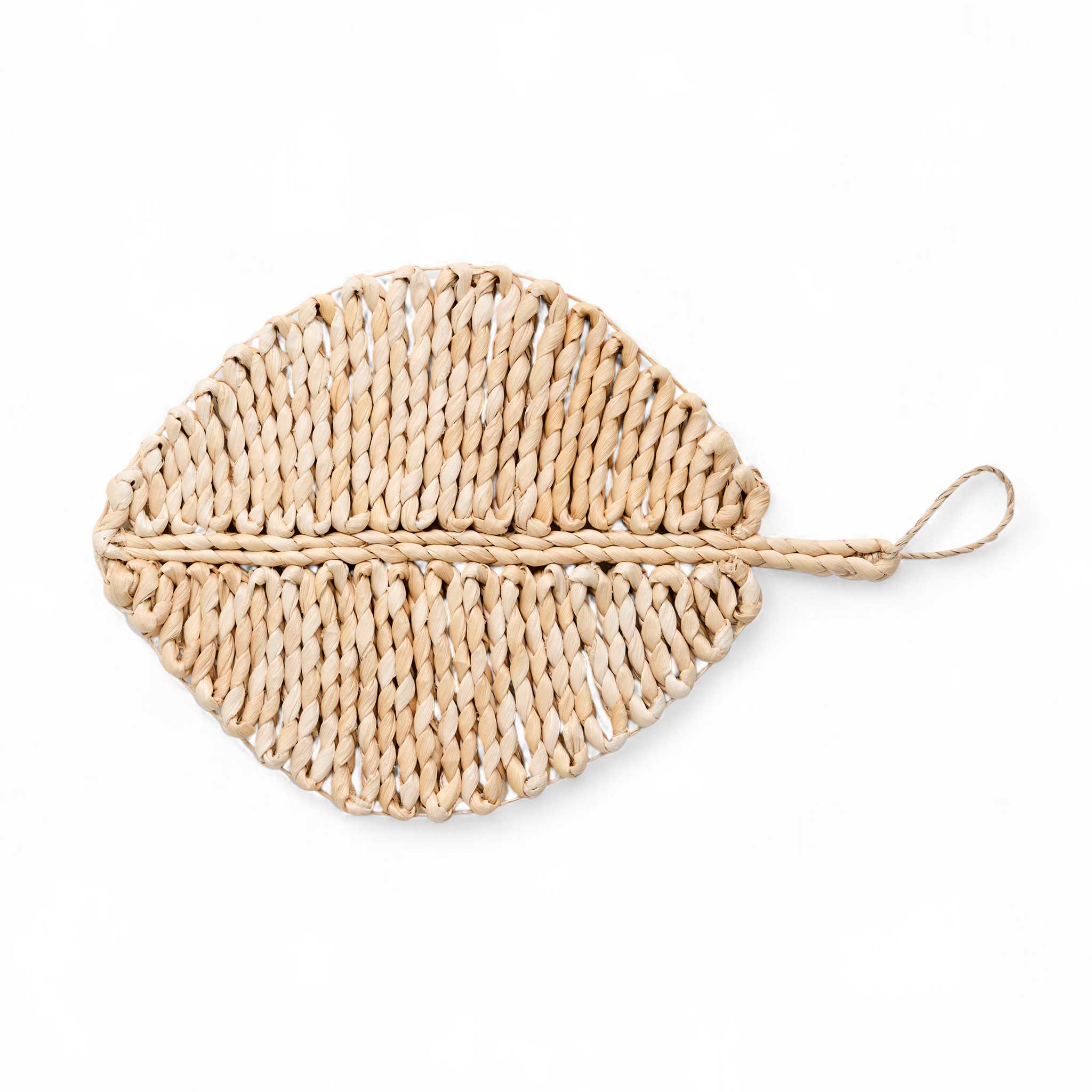 NORDAL バナナファイバー製の葉の形をした鍋敷き 北欧雑貨 北欧インテリア スカンジナビアン デンマーク スウェーデン モノトーン モノクロ シンプル モダン ナチュラル おしゃれ 人気 おすすめ キッチン 鍋敷き トレイ 北欧インテリア 雑貨