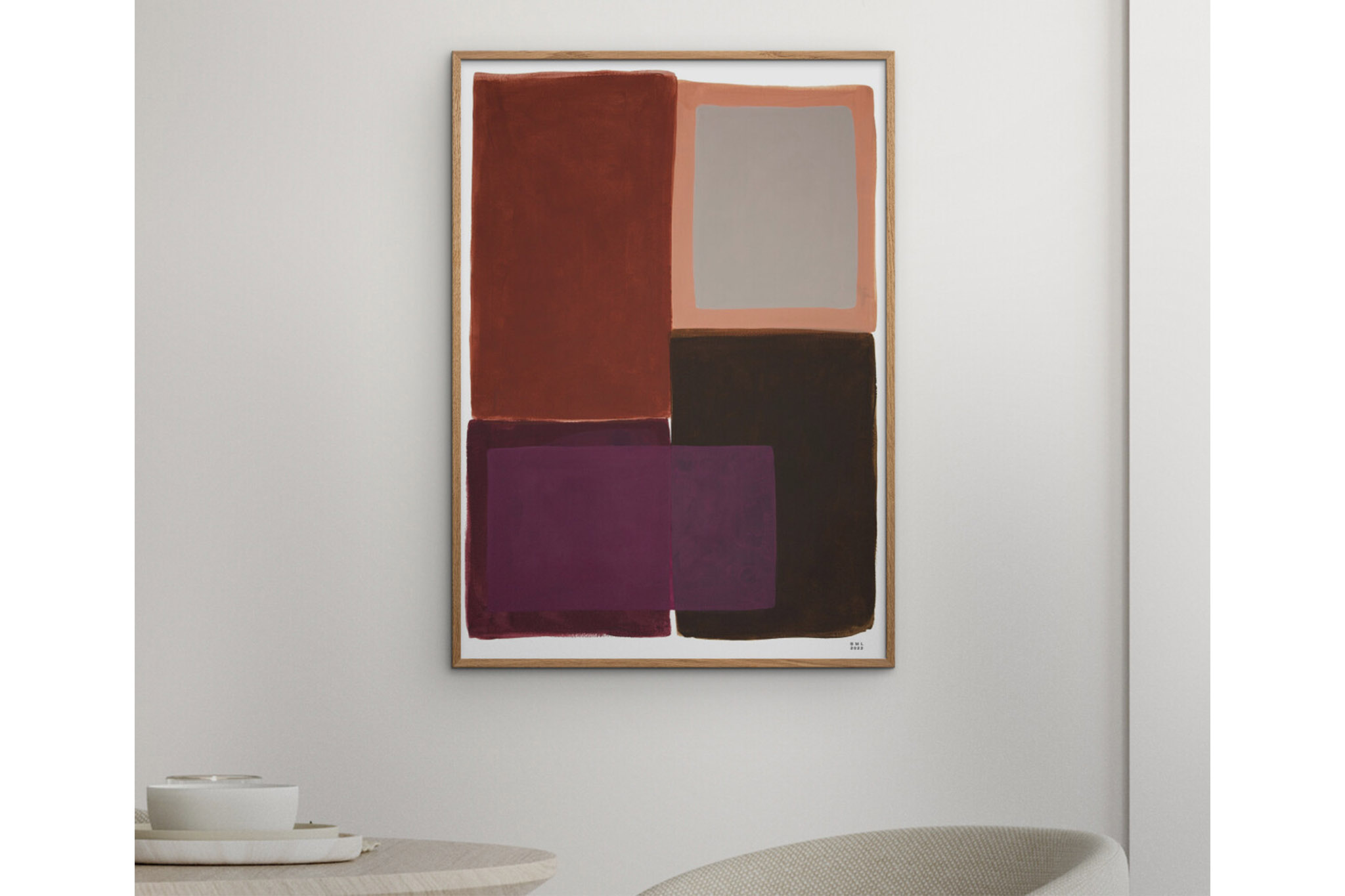 【在庫限り】【再入荷なし】Poster & Frame × Berit Mogensen Lopez　ポスター/ア...