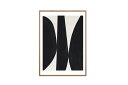 Poster & Frame × Berit Mogensen Lopez ポスター/アートプリント 30×40cm Black Composition【アート...