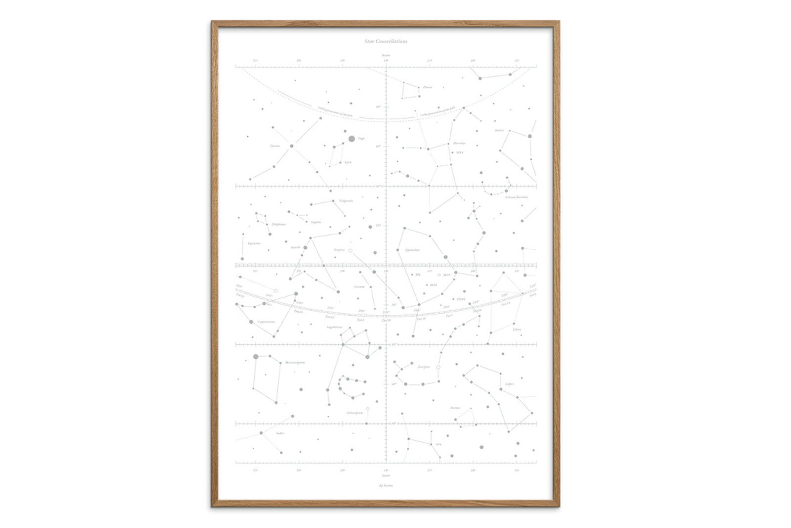 ں߸˸¤ۡں٤ʤPoster & Frame  By Garmiݥ/ȥץȡ5070cmStar Constellations SILVERڥ 饹 ƥꥢ ̲ 륢 ۱ ɻ  