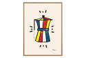 【在庫限り】【再入荷なし】Poster & Frame × PSTR Studio ポスター/アートプリント 50×70cm Reubens - Coffee ...