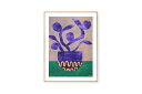 Poster & Frame ポスター/アートプリント 30×40cm Flower 03 【アート 人気 おすすめ イラスト インテリア 北欧雑貨 ウォールア...