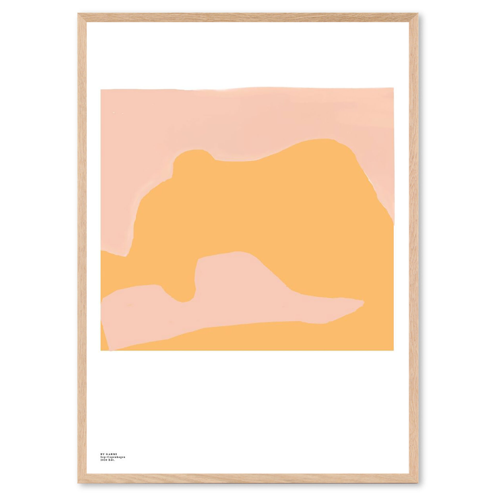 乐天商城 - Poster & Frame アートポスター 50×70cm River 北欧 インテリア おしゃれ 人気 アートプリント 高品質 サイズ 送料無料 壁掛け 玄関 寝室 リビング 海外 デンマーク モダン 絵画 木 抽象アート 幾何学 写真 ナチュラル