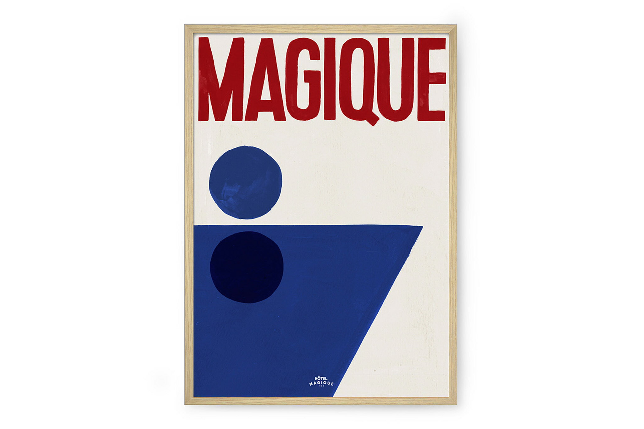 HOTEL MAGIQUE　ポスター/アートプリント　A2　A splash of Magique【アート イラスト インテリア 北欧雑貨 ウォールアート 額縁 壁紙 おしゃれ 壁掛け 絵画 パネル モダン モノクロ モノトーン】