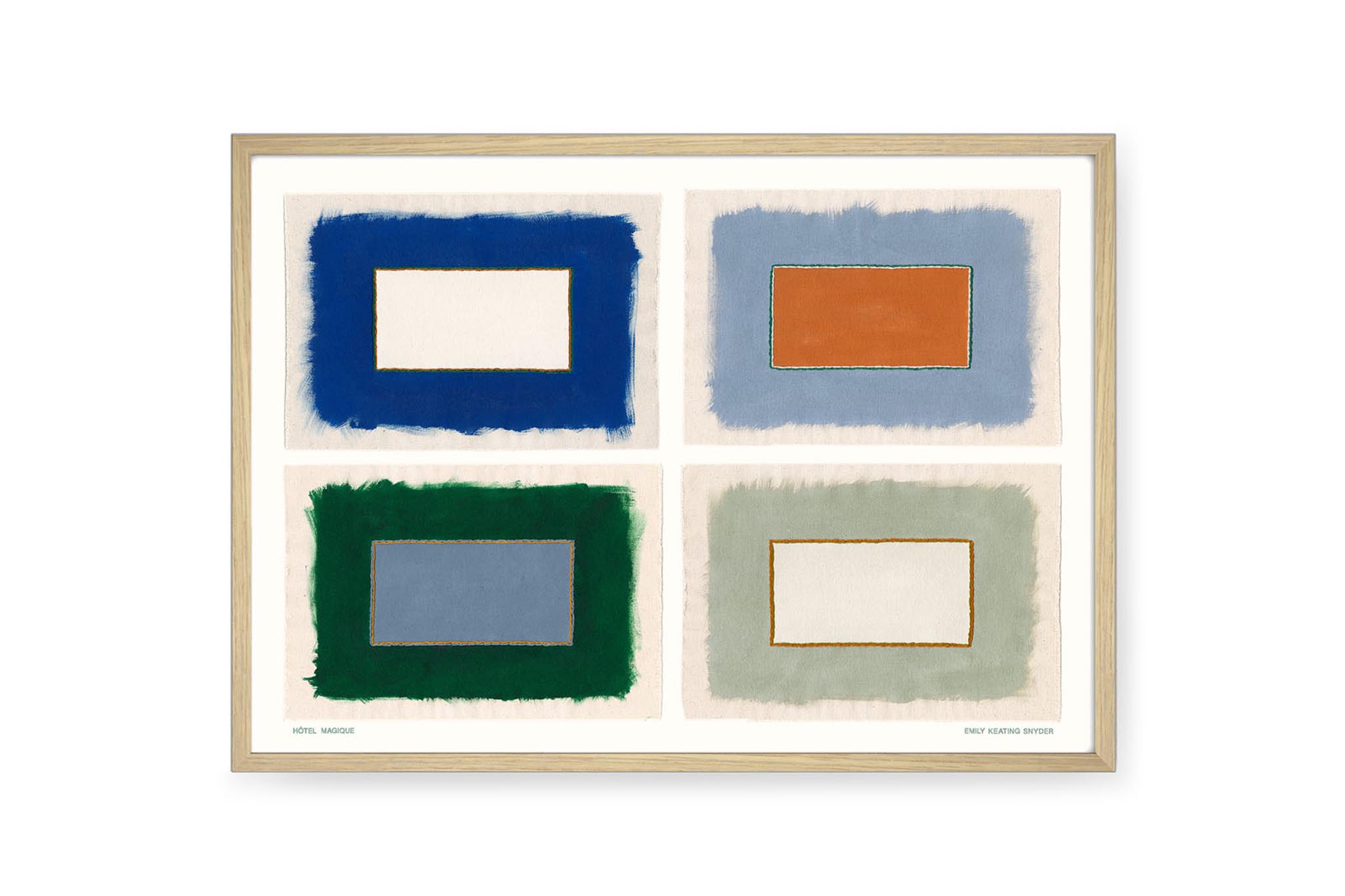 HOTEL MAGIQUE　ポスター/アートプリント　A2　Paradis by Emily Keating Snyder【アート イラスト インテリア 北欧雑貨 ウォールアート 額縁 壁紙 おしゃれ 壁掛け 絵画 パネル モダン モノクロ モノトーン】