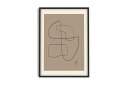 PSTR studio ポスター/アートプリント 30×40cm Balance 【アート イラスト ポスター インテリア 北欧雑貨 ウォールアート 額縁 壁紙...