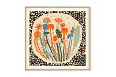 PSTR studio アートポスター 50×50cm Mushroom Party 北欧雑貨 アートプリント ポスター インテリア おしゃれ オシャレ オラン...