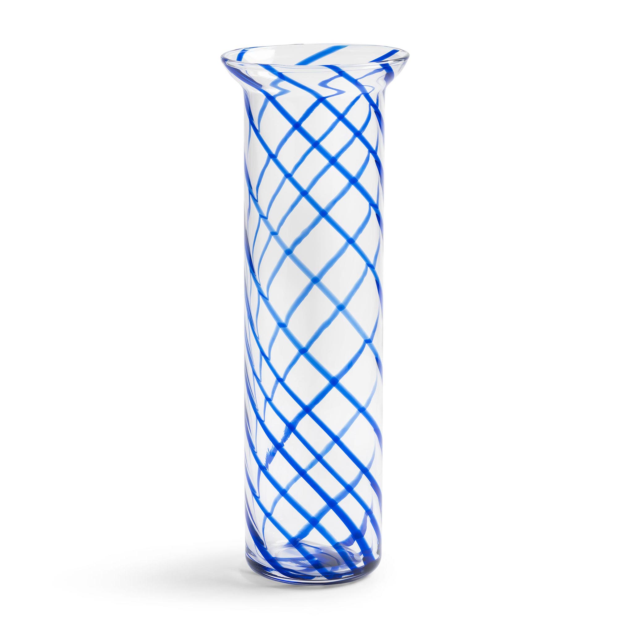 &Klevering アンドクレベリン フラワーベース Yogu Spiral ブルー 高さ42cm ガラス製 陶器 花瓶 一輪挿し 花器 北欧雑貨 オランダ ヨーロッパ雑貨 インテリア モダン デザイン雑貨 アムステルダム デザイナーズ おしゃれ