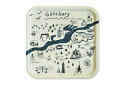 Fine Little Day ファインリトルデイ 正方形トレイ GOTHENBURG 32×32cm お盆 トレー 木製トレイ 食卓トレイ サービングトレイ カフェ スクエア 北欧インテリア 北欧雑貨 リビング雑貨 北欧デザイン ナチュラルインテリア