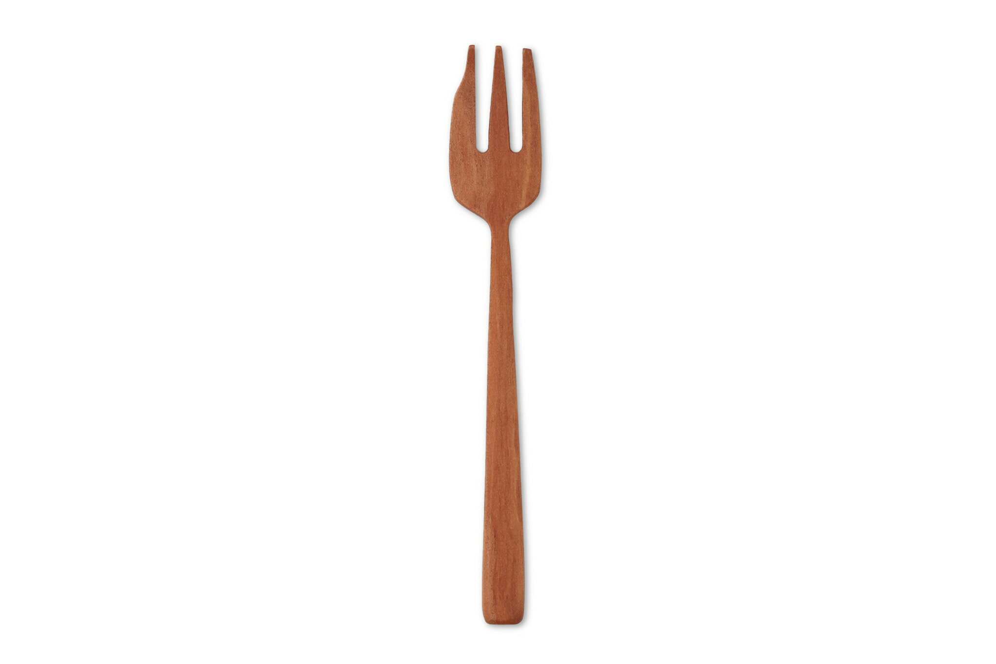 Rakuten - ナチュレカトラリー　天然木製のデザートフォーク　【北欧 食器 かわいい 天然木製 カトラリー デザートフォーク サオの木 インドネシア ハンドメイド MLASF-21-SW ナチュラル カフェ】