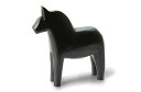 Grannas Olsson ダーラナホース、ブラック無地、13cm【北欧雑貨 ハンドメイド 置物 小物 スウェーデン 馬 伝統工芸 民芸品 リビング雑貨 黒色】(3)