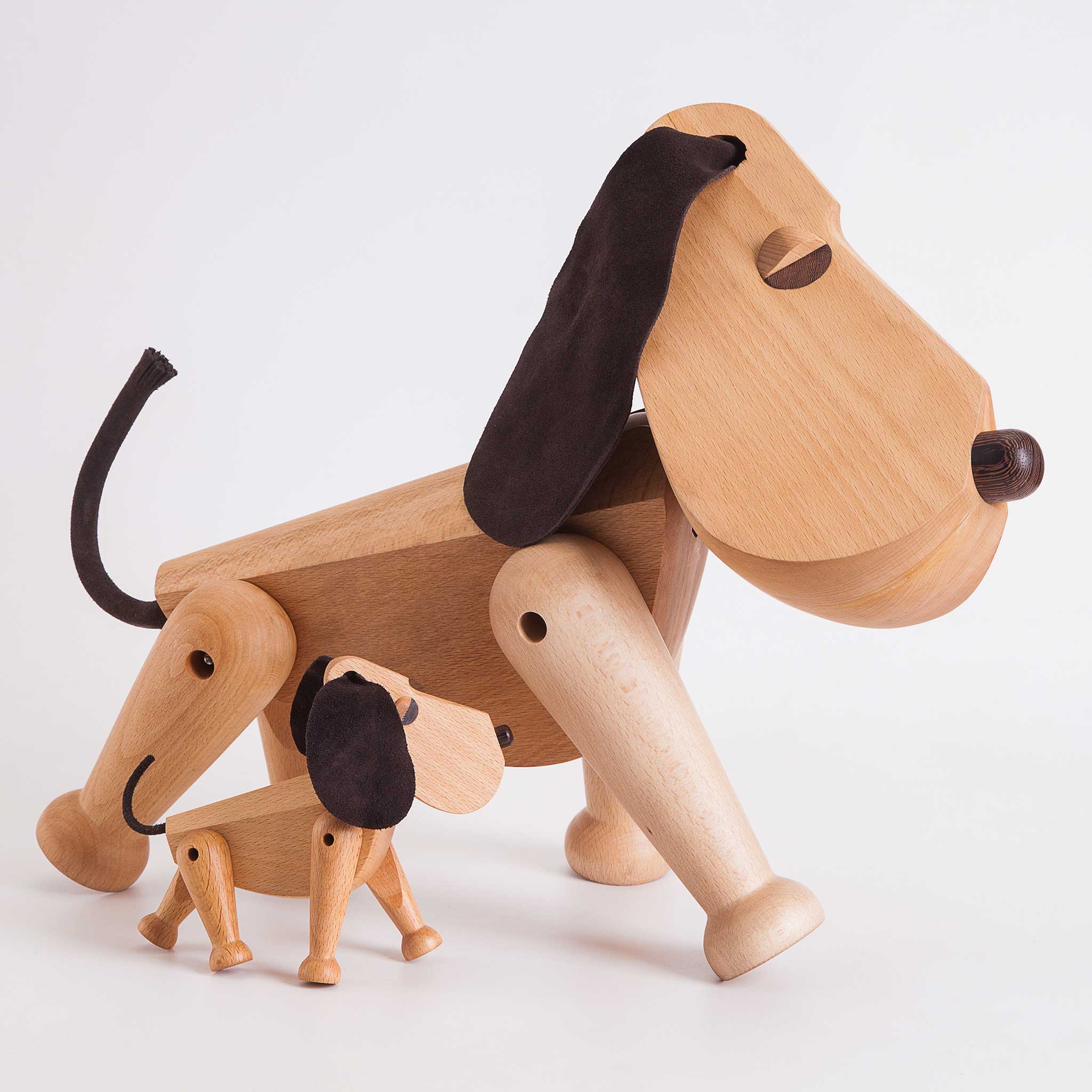 ARCHITECTMADEアーキテクトメイド RUFUS ルーファス BIG Oscar 特大オスカー犬【北欧雑貨 デンマーク 天然木製オブジェ 置物 ハンスブリング】 [2]