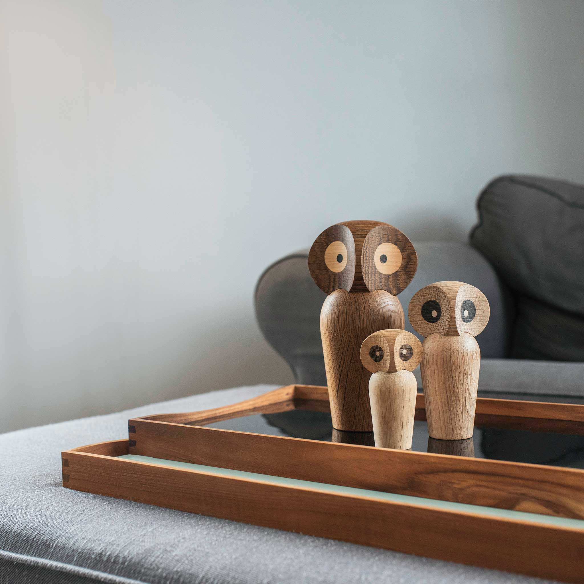 ARCHITECTMADE アーキテクトメイド Owl オウル Mini Natural ナチュラル フクロウ ふくろう 梟 動物 日本 正規品 正規販売店 北欧雑貨 天然木 無垢材 ナチュラル 置き物 デンマーク モダン ミニマル 木製 クラフトの商品画像 2