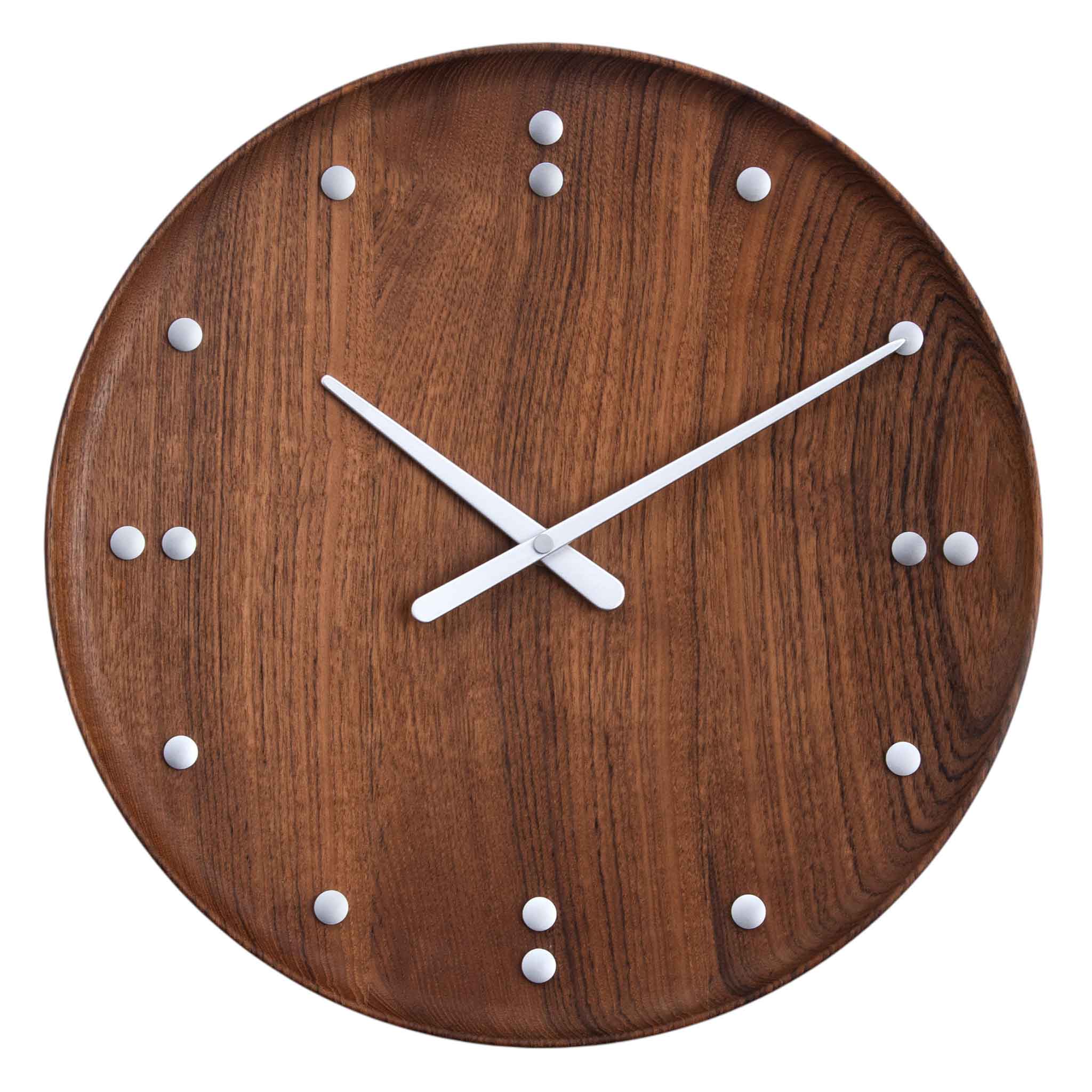 ARCHITECTMADE アーキテクトメイド Finn Juhl Wall Clock 780 Teak 直径34cm フィン ユール 壁掛け時計..