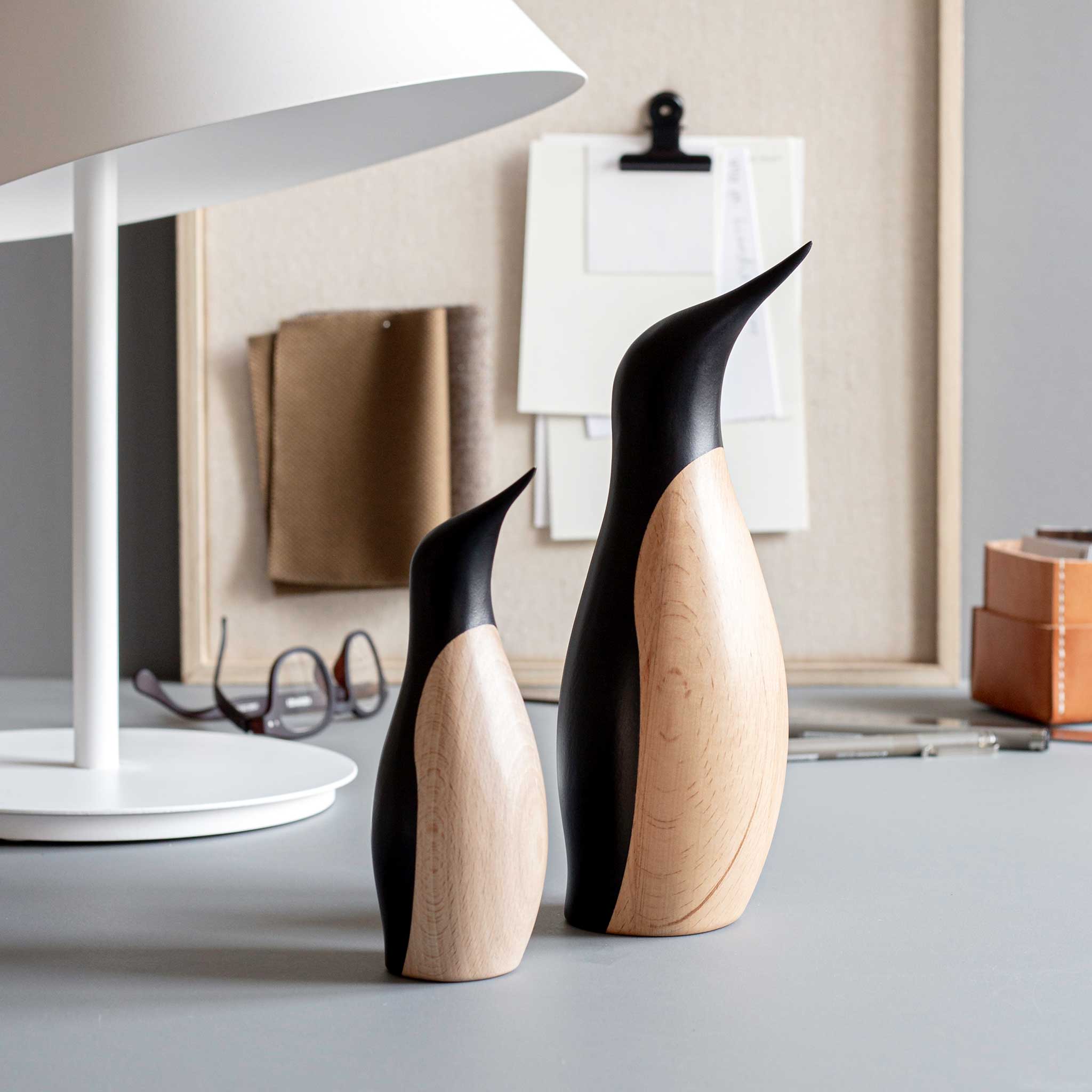 ARCHITECTMADE アーキテクトメイド Penguin ペンギン Small 日本 正規品 正規販売店 北欧雑貨 天然木 無垢材 ナチュラル 置き物 デンマーク モダン ミニマル 木製 クラフト オブジェ インテリア雑貨 シンプルの商品画像 3