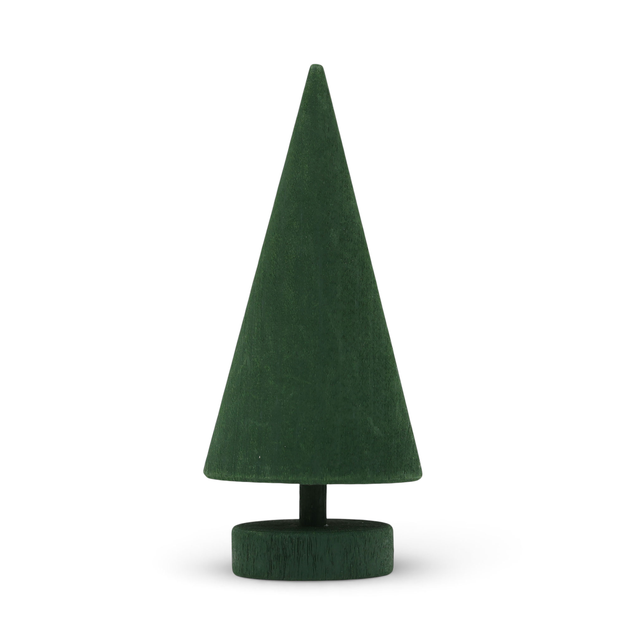 Larssons Tra ラッセントレー 小さな木製クリスマスツリーオブジェ Mサイズ 12cm ...