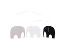 モビール 北欧 デンマーク製 Elephant Party グレースケール フレンステッドモビール おしゃれ インテリア 雑貨 赤ちゃん 天井 吊り下げ オブジ...