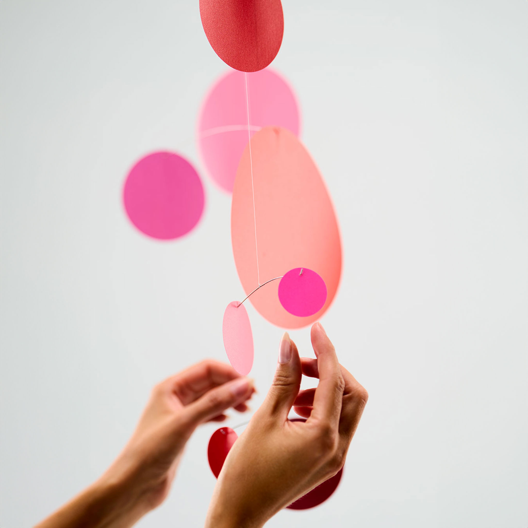 北欧 フレンステッドモビール Confetti レッド FLENSTED mobiles フレンステッド ...