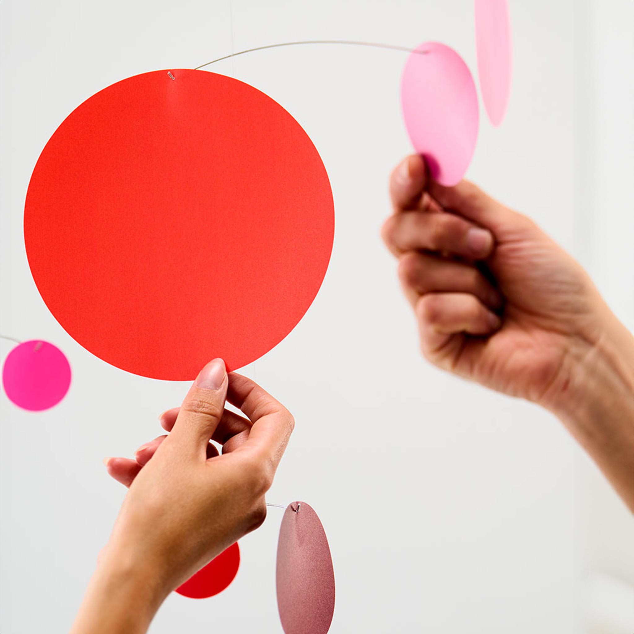 北欧 フレンステッドモビール Confetti レッド FLENSTED mobiles フレンステッド ...