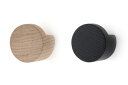 by Wirth 壁掛けフック/ドアハンドル オーク材天然木 Mサイズ Wood knot M【北欧雑貨 インテリア デンマーク オーク材天然木 ナチュラル お...