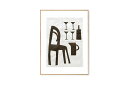 【在庫限り】【再入荷なし】MY DEER ART SHOP ポスター/アートプリント 30×40cm Sur la terrasse (Limited edit...