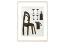 【在庫限り】【再入荷なし】MY DEER ART SHOP ポスター/アートプリント 50×70cm Sur la terrasse (Limited edit...