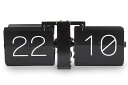 Karlsson カールソン 掛け置き兼用 フリップクロック No Case Stand ブラック パタパタ時計 ウォールクロック 壁掛け時計 置き時計 北欧 ...