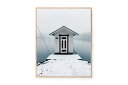 【在庫限り】【再入荷なし】Coco Lapine Design ポスター/アートプリント 40×50cm Snowy House【アート イラスト インテリア ...
