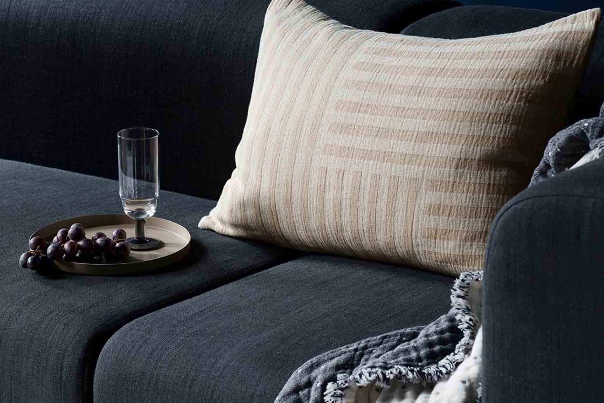 【在庫限り】【再入荷なし】Broste Copenhagen　コットン製クッションカバー　FRAN...