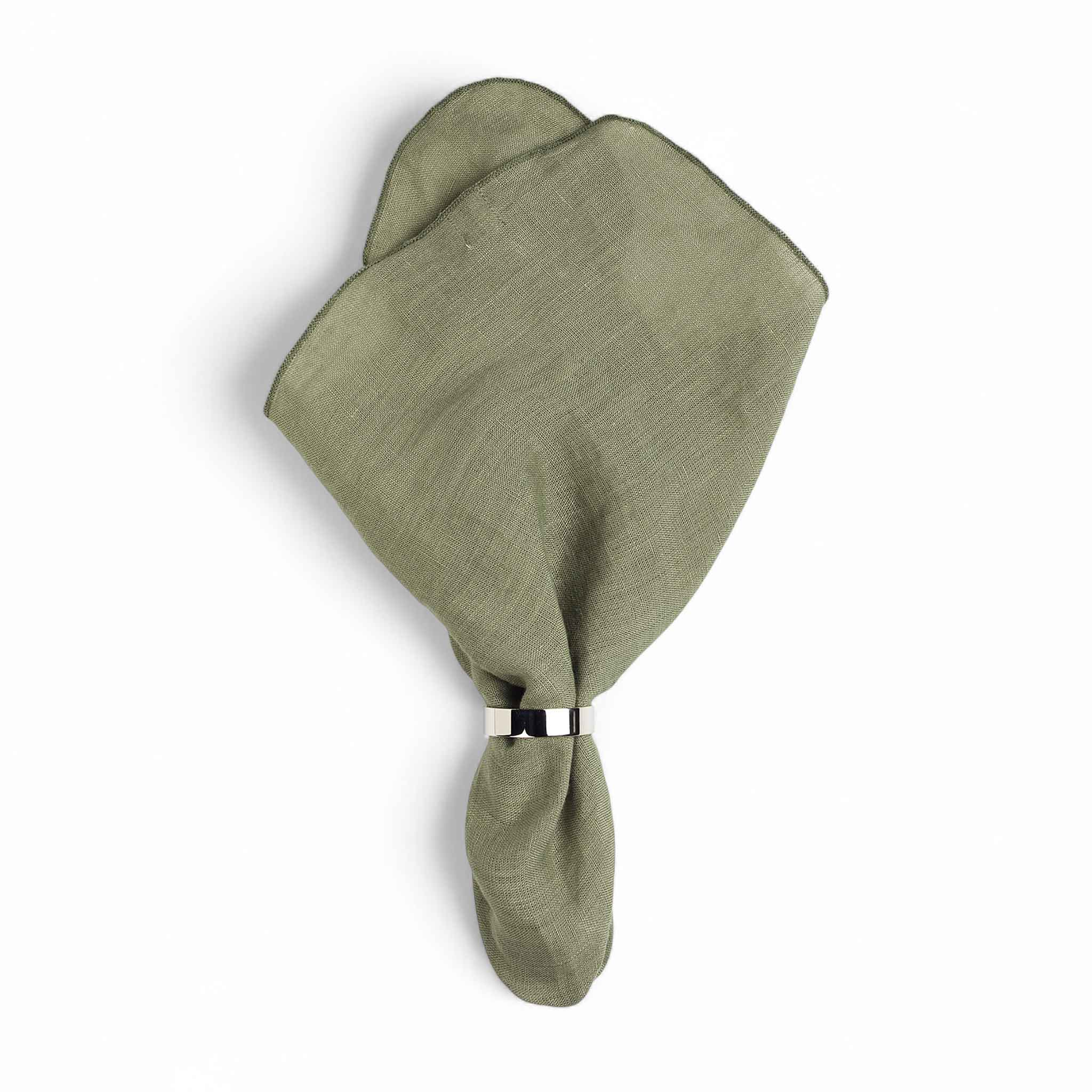 Broste Copenhagen ブロステコペンハーゲン リネン100% テーブルナプキン Gracie タイム 北欧雑貨 デン..