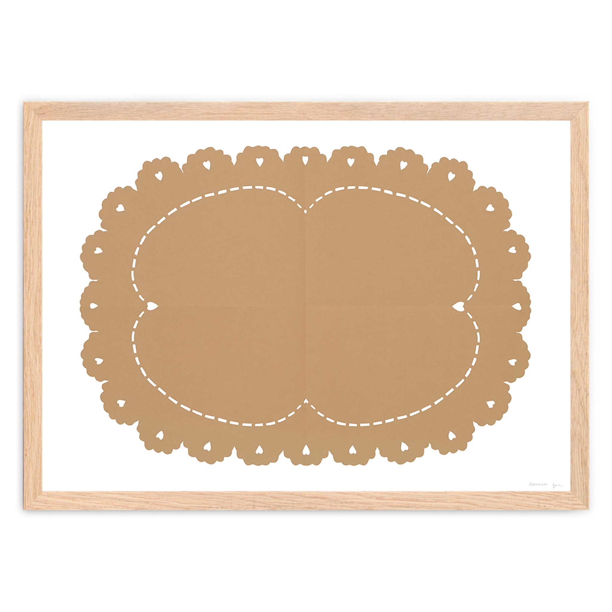 Atelier Cph アートポスター A3 Lace No 152 アトリエシーピーエイチ プレイ 北欧 インテリア おしゃれ 人気 アートプリント 高品質 送料無料 壁掛け 玄関 寝室 リビング 海外 デンマーク モダン 絵画 木 抽象アート